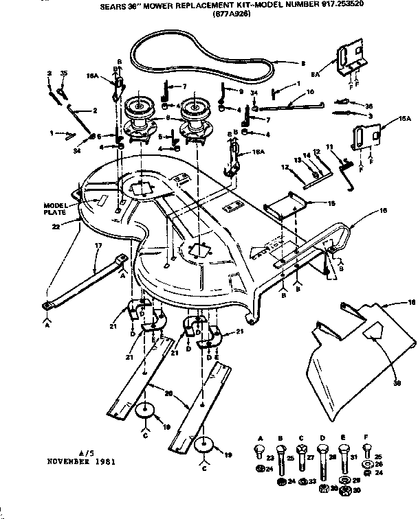 Replacement parts
