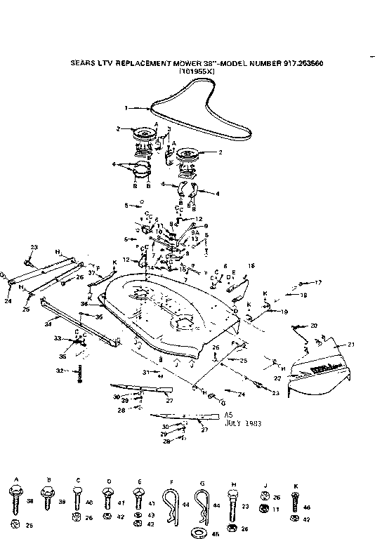 Replacement parts