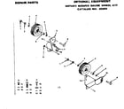 Craftsman 917253582 gauge wheel assembly diagram