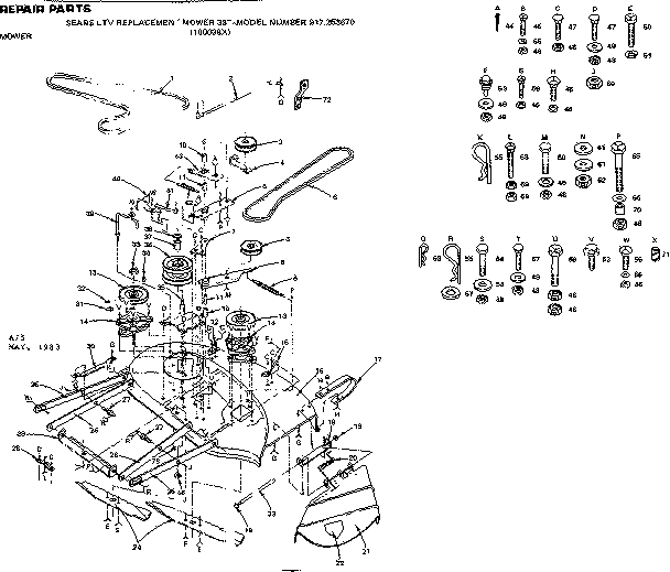Replacement parts