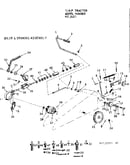 Idler & braking assembly