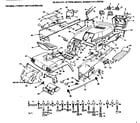 Craftsman 917253720 chassis fender and dashboard diagram