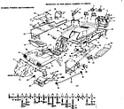 Craftsman 917253731 chassis fender and dashboard diagram