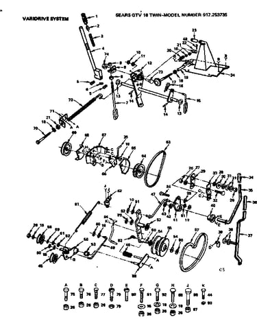 Varidrive system