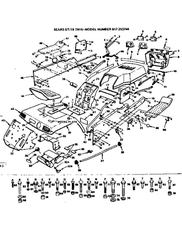 18 twin/chassis, fender and dashboard