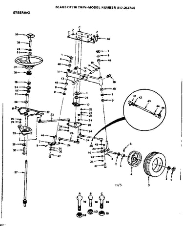 18 twin/steering