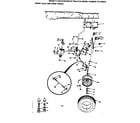 Craftsman 917254812 18 hydrodrive tractor/front axle and front wheel diagram