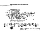 Craftsman 917254820 20 hydrodrive tractor/final drive, engine & electrical clutc diagram