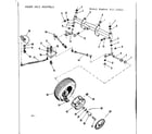 Craftsman 91725511 front axle assembly diagram