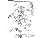 Craftsman 9172552702 clutch-brake and drive diagram