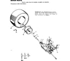 Craftsman 9172552702 transaxle and rear wheel diagram