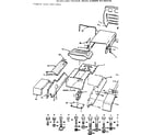 Craftsman 9172552703 fender, hood and grill diagram