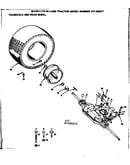 Transaxle and rear wheel