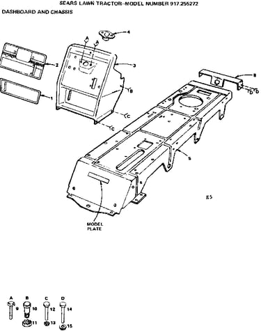 Dashboard and chassis