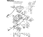 Craftsman 917255273 clutch-brake and drive diagram