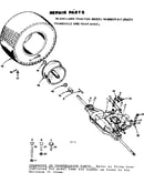 Transaxle and rear wheel