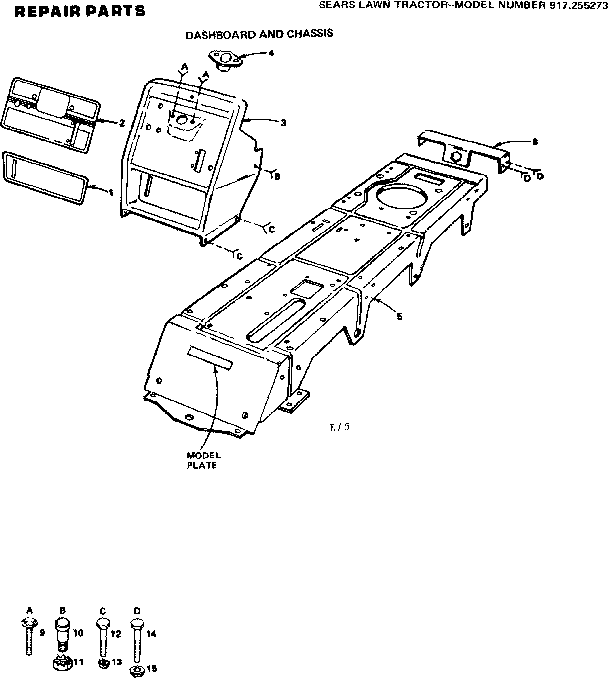 Dashboard and chassis