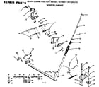 Craftsman 917255273 mower linkage diagram