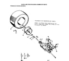 Craftsman 917255274 transaxle and rear wheel diagram