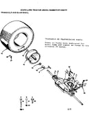 Transaxle and rear wheel