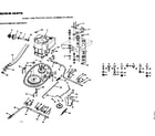 Craftsman S255278 clutch-brake and drive diagram