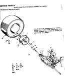 Transaxle and rear wheel