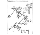 Craftsman 917255340 36 lawn tractor/clutch-brake and drive diagram