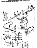 36 lawn tractor/variator controls and traction drive