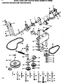 36 lawn tractor/variator controls and traction drive