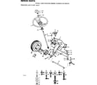 Craftsman 917255370 steering and front axle diagram