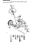 Steering and front axle