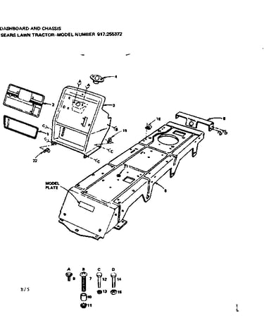 Dashboard and chassis