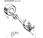 Craftsman 917255372 transaxle and rear wheel diagram