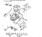 Craftsman 917255373 clutch-brake and drive diagram