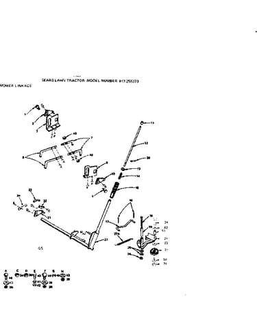 Mower linkage