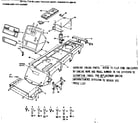 Craftsman 917255410 dashboard and chassis diagram