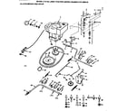 Craftsman 917255410 clutch-brake and drive diagram