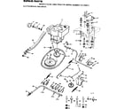 Craftsman S255411 xlutch-brake and drive diagram