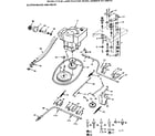 Craftsman 917255413 clutch-brake and drive diagram