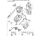 Craftsman 917255414 clutch-brake and drive diagram