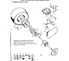 Craftsman 917255414 transmission and rear wheel diagram