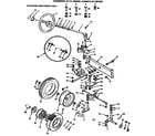 Craftsman 917257020 11 garden tractor/steering and front axle diagram