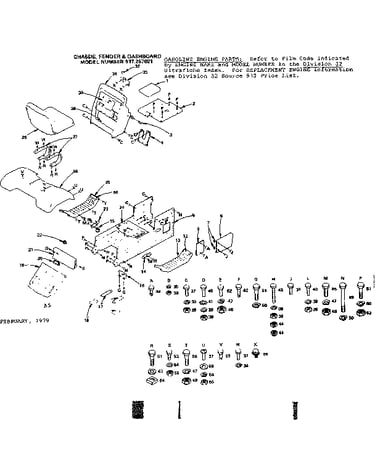 Chassis, fender & dashboard