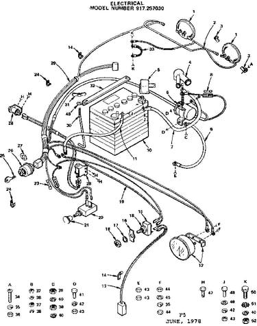 14 garden tractor/electrical