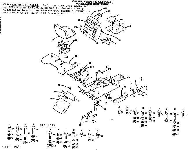 CHASSIS, FENDER & DASHBOARD