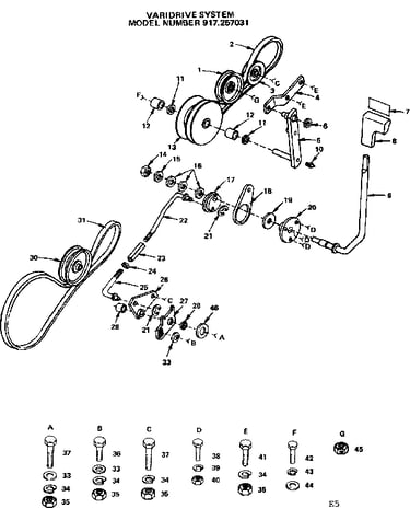 Varidrive system