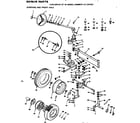 Craftsman 917257032 steering and front axle diagram
