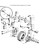 16 garden tractor/front axle