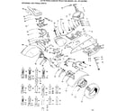 Craftsman 917257060 steering and final drive diagram