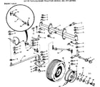 Craftsman 917257060 front axle diagram